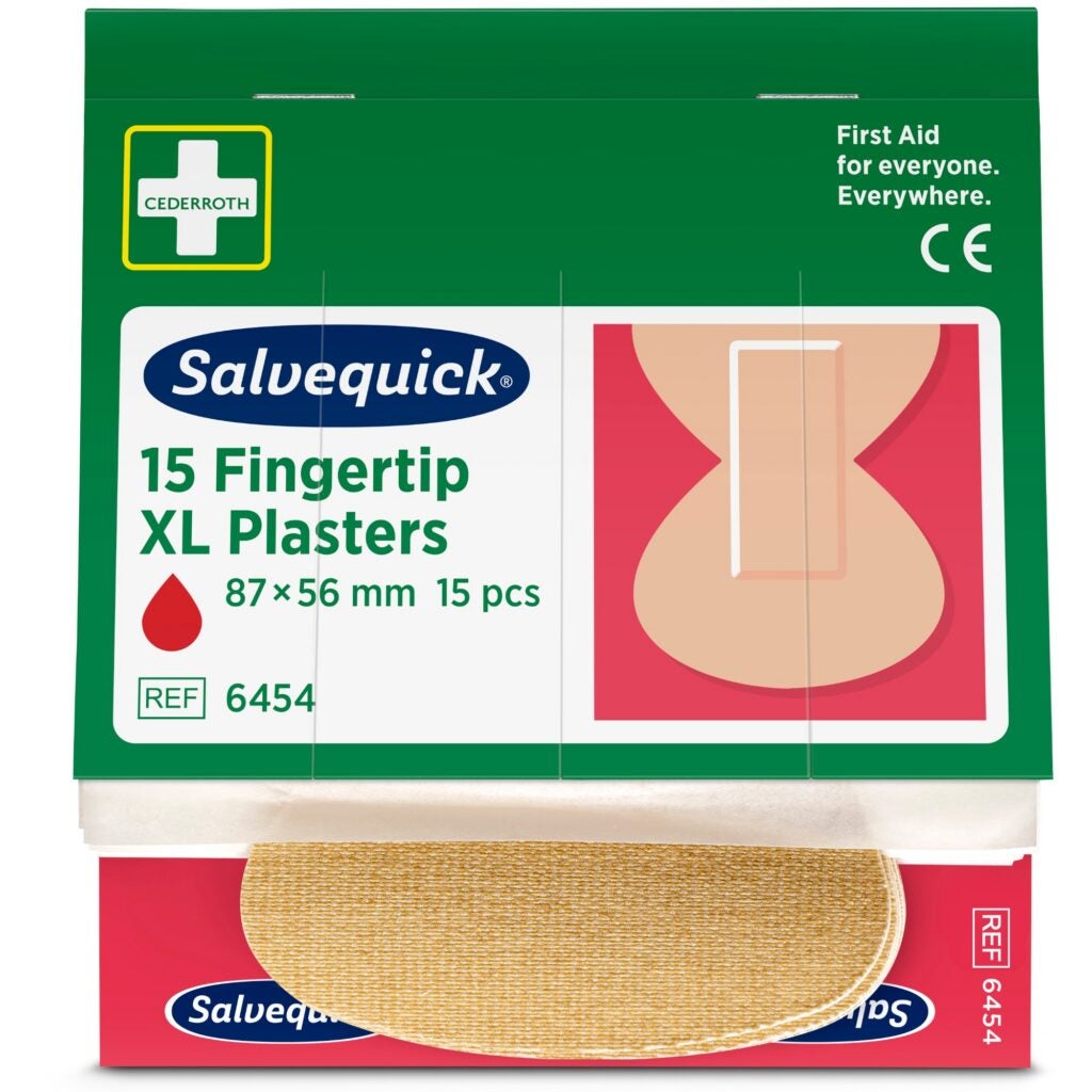 Salvequick Fingertip Plaster Cederroth