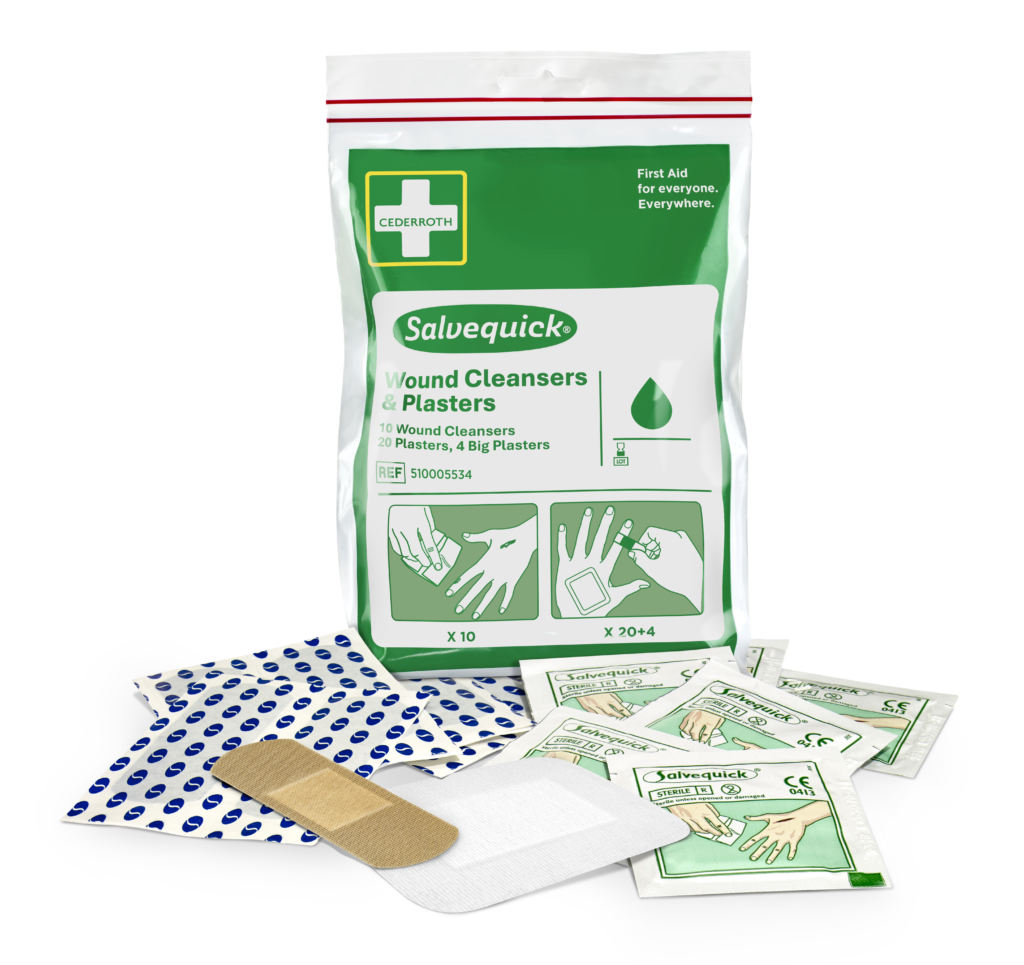 Bandages and Wound Cleansers Salvequick 
