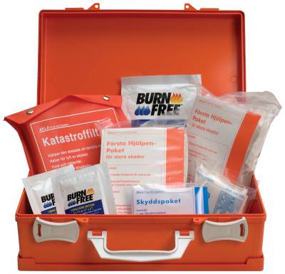 Førstehjælpskasse til store skader AKLA