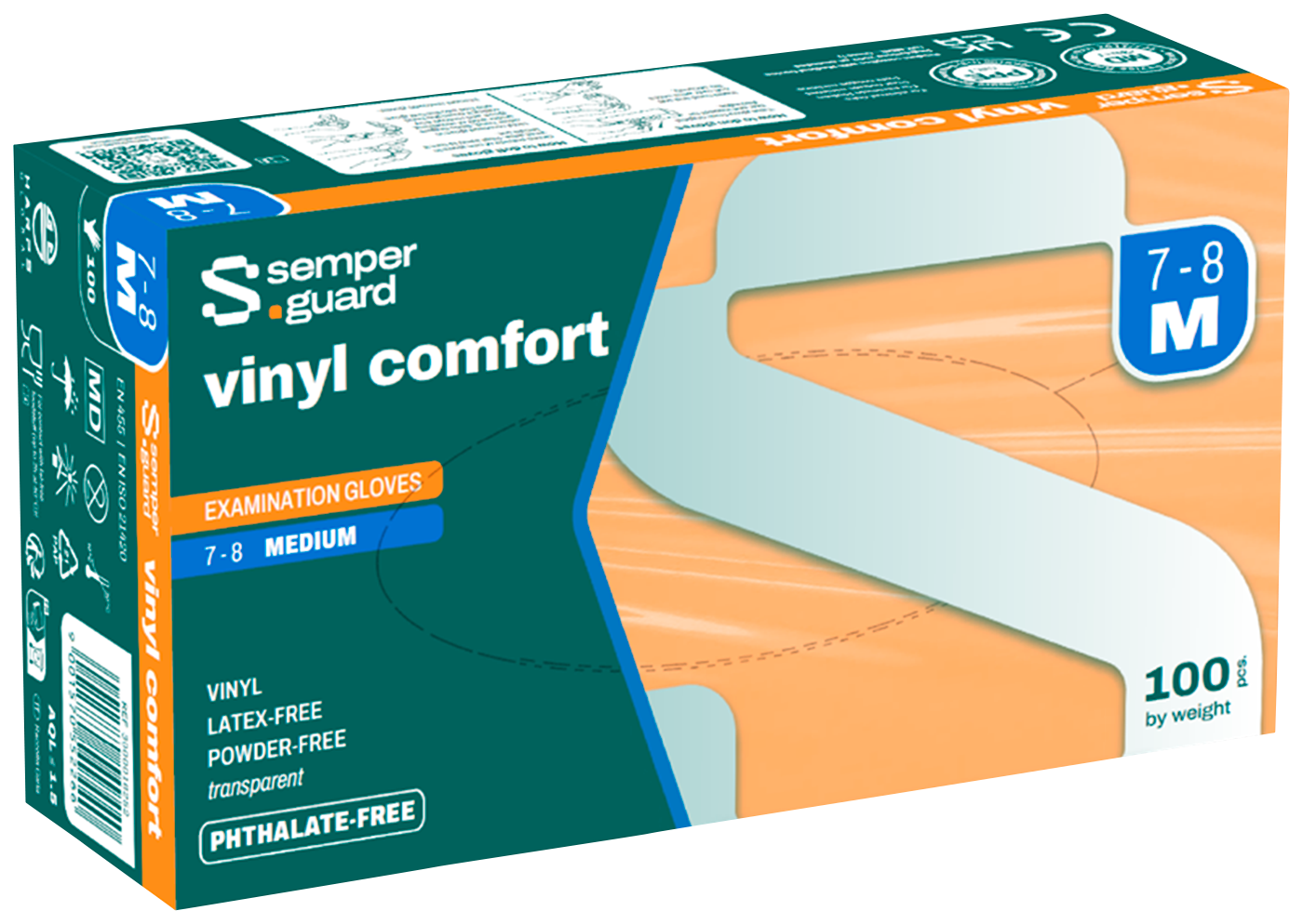 Glove Semperguard Vinyl Comfort