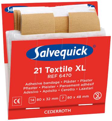 Salvequick Textile Adhesive Bandage Cederroth