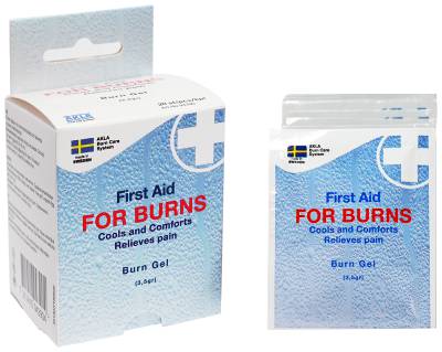 Burn injury gel AKLA FOR BURNS