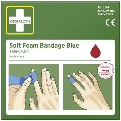 Cederroth Soft Foam Bandage 3 cm x 4.5 m
