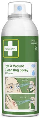 Eye and wound cleaning spray Cederroth