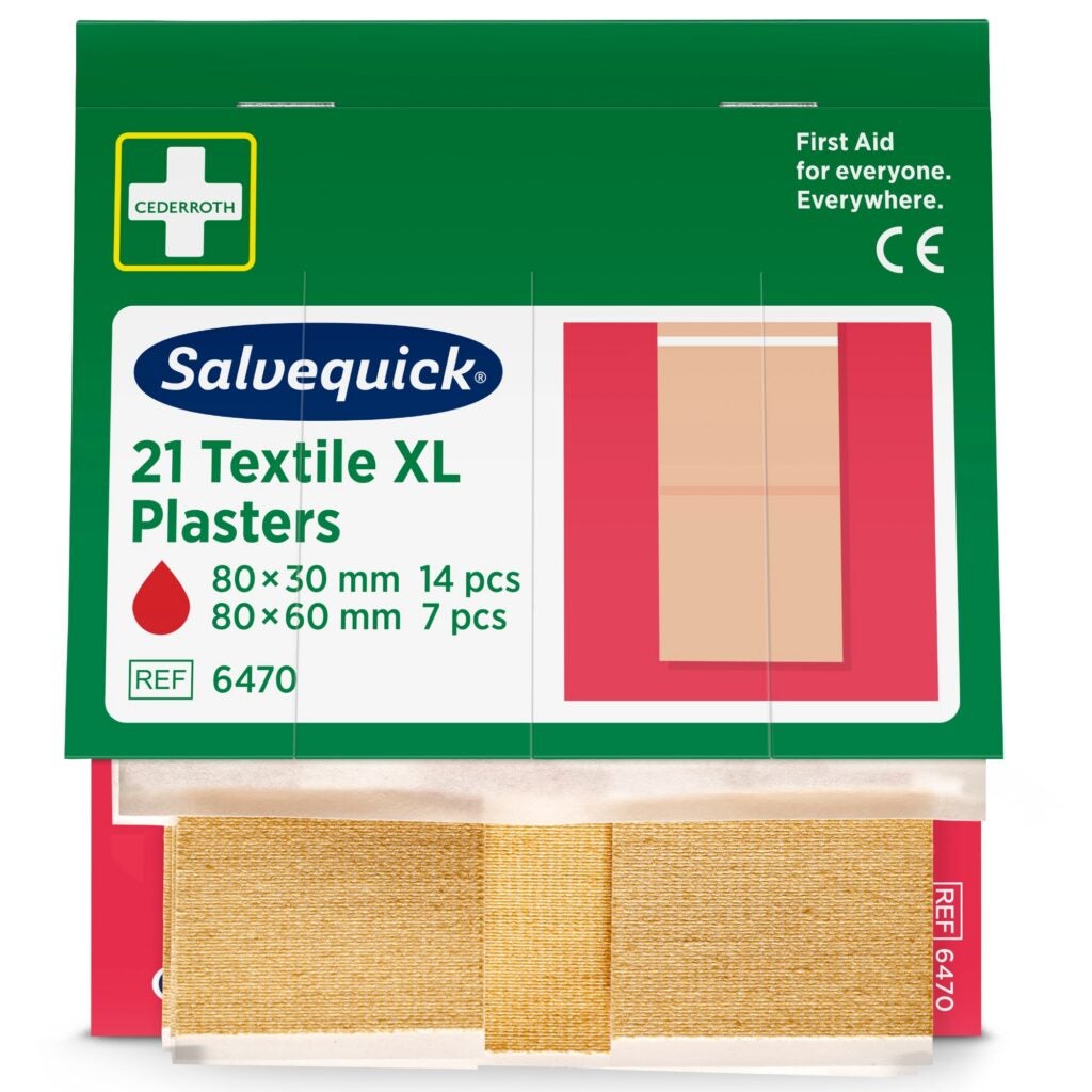 Salvequick Textile Adhesive Bandage Cederroth