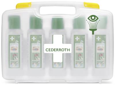 Bærbar øjenskyl i taske Cederroth 51011042 5 x 500 ml